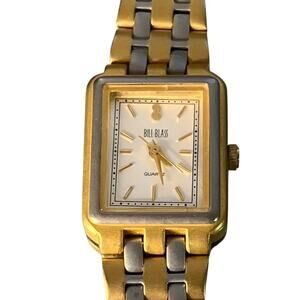 Bill Blass Women's vintage two toned watch with new battery